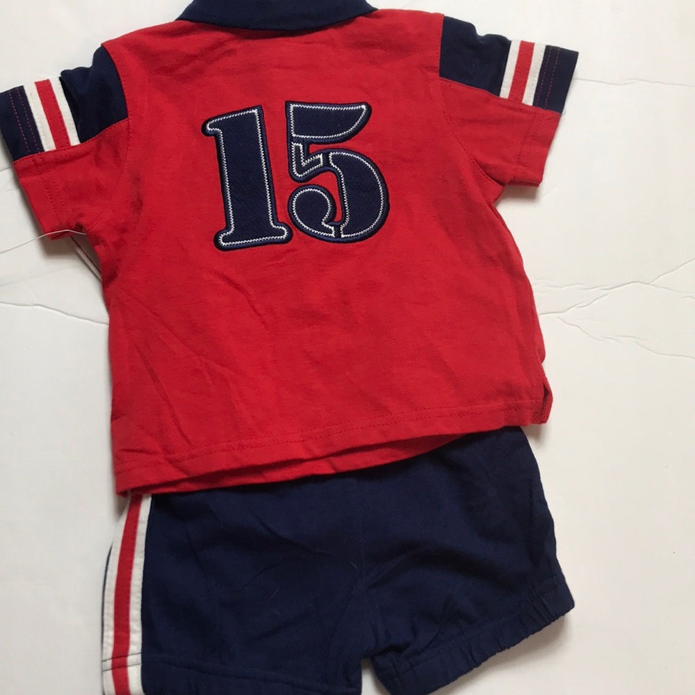 NWT/ Buster Brown 2 piece set short shirt 6/9 - Picture 6 of 8